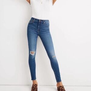 Madewell Curvy High Rise Skinny Crop